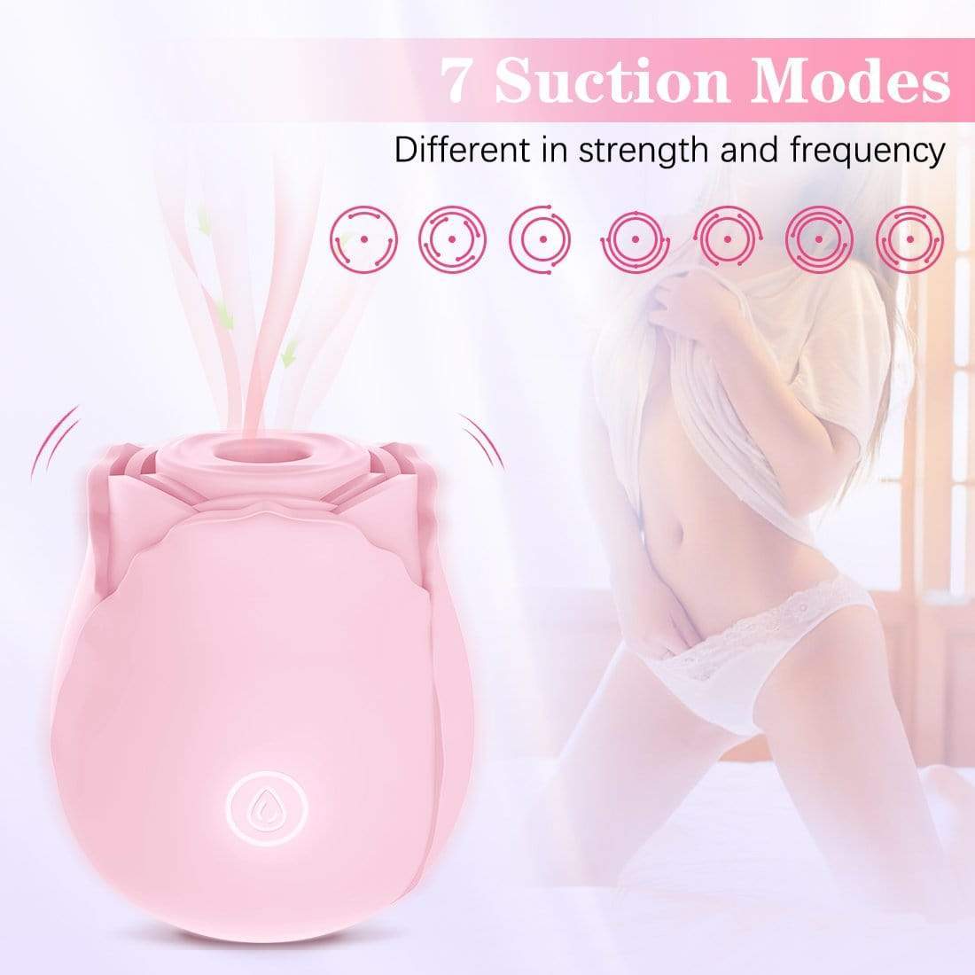 ROSE Vibrator Rose Toy Clit Sucker