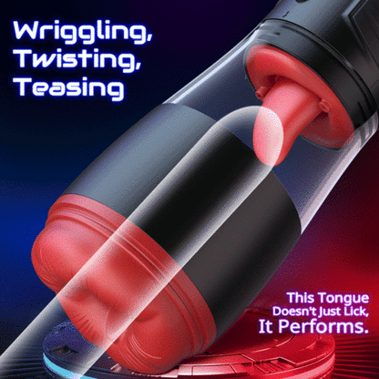 Immersive Male Masturbator: Features Headphone Sync with 9 Vibration, 9 Suction, and 9 Rotation Modes