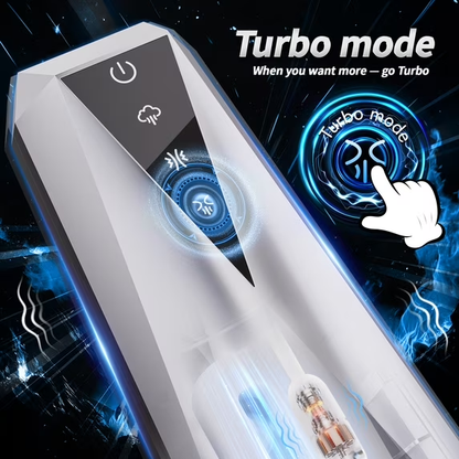 SENSIVO Automatic Male Masturbator Adult Sex Toys, Male Sex Toys with 10 Vibrating Modes,3 Squeezing & Suction Modes, Male Stroker Sex Toys for Men